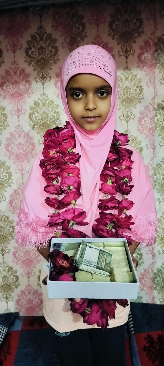 9 वर्षीय बेटी जारा खान पूरे रमजान माह रखेगी रोजा,गजब का उत्साह